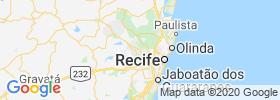 Sao Lourenco Da Mata map